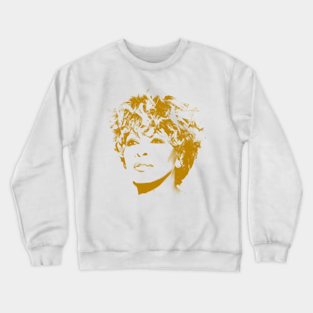 Retro Tina Turner Classic Crewneck Sweatshirt by Native Culture